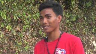 Jerald Taguinod Tour Guide of Callao Caves Cagayan Valley Philippines [upl. by Artenal]