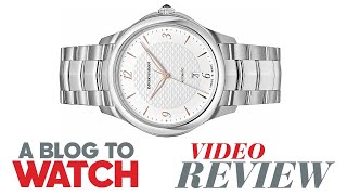 Emporio Armani Esedra Automatic ARS8651 Watch Review  aBlogtoWatch [upl. by Attennod]