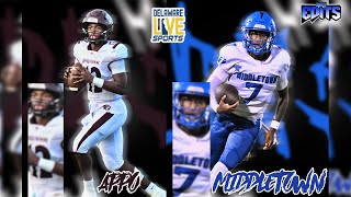 Middletown visits Appoquinimink Football LIVE from Appo [upl. by Jeff]