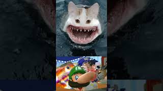 SMG4 MARIO AND THE GANG REACTION TO CURSED IMAGES shorts [upl. by Lupita]