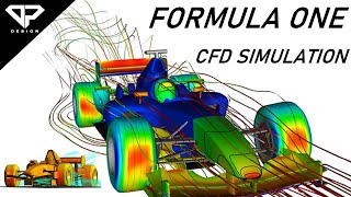 Formula one CFD Simulation Tutorial  Aerodynamics  Solidworks CFD  DP DESIGN [upl. by Kristy]