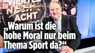 Proteste gegen China Weg mit der OlympiaScheinheiligkeit  Ralf Schuler bei Viertel nach Acht [upl. by Ehc65]