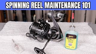 Basic Spinning Reel Maintenance Tutorial For Beginners [upl. by Htebazileharas]