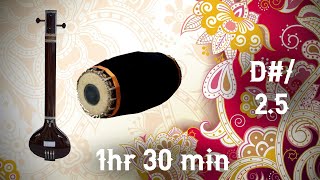 Mridangam and Tanpura Drone  D25  1hr 30min [upl. by Reprah415]