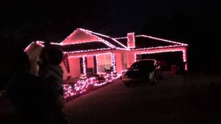 AWESOME Christmas Lights Flashing PLC Controlled Light Show [upl. by Oiratnom715]