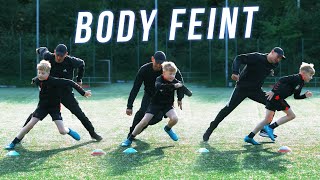 Master the Body Feint StepbyStep Football Drills for Every Player [upl. by Sajovich]