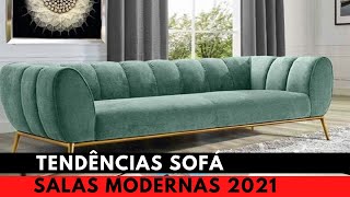 5 Tendências de Cores e Estilos Sofás Modernos 2021 – Parte 1 [upl. by Clough]