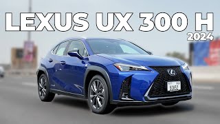 2024 Lexus UX 300h Review  The Perfect Luxury Compact SUV [upl. by Desiree]