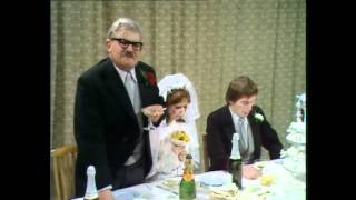 The Two Ronnies Drunken Wedding Speech [upl. by Boaten971]