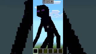 Minecraft pixel art of Mutant enderman minecraft [upl. by Vivianne]