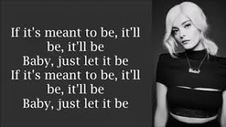 Bebe rexha  Meant to be lyrics [upl. by Ateval493]