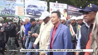 Madagascar  Andry Rajoelina réélu président au premier tour [upl. by Casi46]