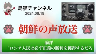 【朝鮮の声放送】 〜論評「ロシア人民は必ず正義の勝利を獲得するだろう」〜 スカイセンサー ICF5900 [upl. by Ronda]