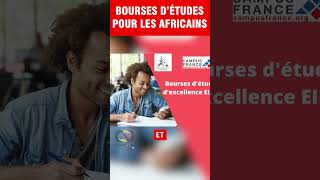 Top 5 des bourses détudes pour les Africains [upl. by Linskey103]