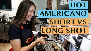 HOT AMERICANO 2 WAYS SHORT VS LONG SHOT  FIND OUT WHICH ONE I PREFER [upl. by Hochman876]