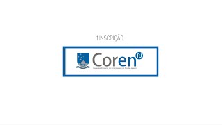 Como fazer sua primeira inscrição no CorenRJ [upl. by Akitan85]