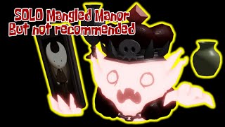 How to SOLO Mangled Manor Hard Mode Challenge NOT RECOMMENDED in Roblox Tower Heroes [upl. by Durkin]