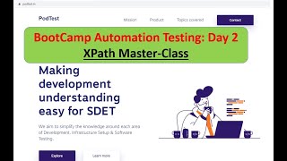 Day2 Bootcamp Automation  Xpath Masterclass [upl. by Ash]