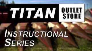 How to Hookup a Case IH 1083 Corn Header to a Case IH 2388 [upl. by Jat]