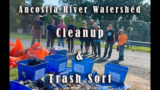 Anacostia River Watershed Montgomery County Cleanups amp Trash Sorts [upl. by Hacceber]