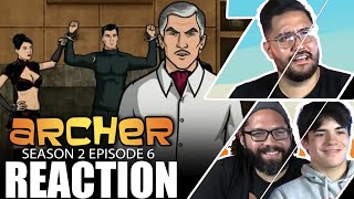 Archer 2x6 REACTION  quotTragical Historyquot [upl. by Crisey]