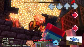 FULL COMBO FC  BASTION  Minecraft MOB MOD  FNF Mod DeonelPro [upl. by Arabelle863]