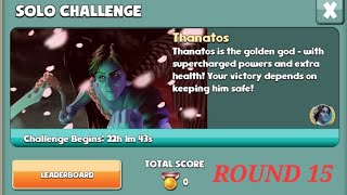 Gods of Olympus Challenge  Thanatos Solo Challenge  Round 15 [upl. by Ferris]