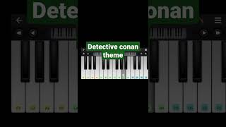 Detective conan theme in piano [upl. by Kitchen]