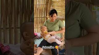 breastfeeding breastfeeding baby newbornfeeding cute newborn shortvideo trending shorts [upl. by Alexandr843]