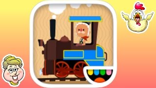 App Play Toca Train EWMJ 318 [upl. by Annayek]