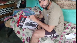 Unboxing my new akai mpk3 mini piano keyboard music howtosetup technical akaimpk [upl. by Gide579]