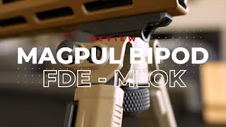 Magpul Bipod Review  FDE  MLOK [upl. by Tremain]