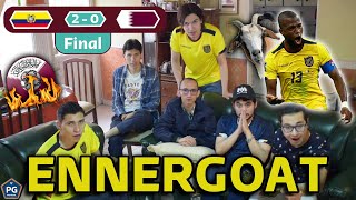 Qatar 0 Ecuador 2🔥Qatar 2022 😱 Reacciones Amigos 🔥 El Club de la Ironía [upl. by Annavoig949]