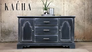 How to White Wash Furniture with Rustoleum Chalk Paint [upl. by Julius]