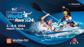 2024 WRR Praha Troja  Kayak Cross Heats [upl. by Arramahs453]