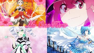 AMV Magical Girls  No One Here [upl. by Adamek908]