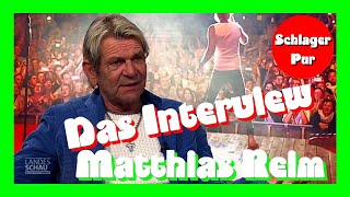 Interview mit Schlagerlegende Matthias Reim 2022 [upl. by Silbahc308]