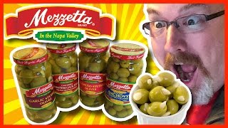 Mezzetta Olive Review  Anchovy Stuffed Garlic Habanero Cheese Jalapeño [upl. by Lotz]