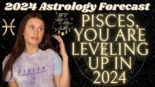 PISCES 2024 YEARLY HOROSCOPE ♓ You are the MAIN CHARACTER  Growing Pains amp Mastering Your Magic 🪄 [upl. by Asserat]