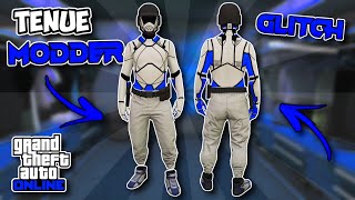 ✔AVOIR UNE TENUE MODDER TRYHARD Jogger Blanc Ceinture de Police  Gta 5 Online [upl. by Dorris]