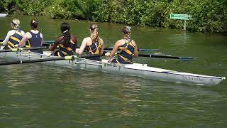 Wolfson W2 Division 5 Wednesday Cambridge May Bumps 2023 slow motion [upl. by Ynamrej338]