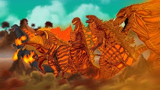 If Burning Godzilla there are many and Video Compilation  PANDY Animation 69 [upl. by Bensen]