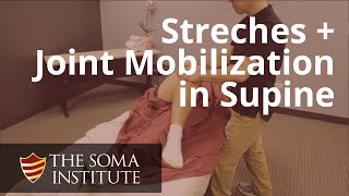 Beginning Stretches and Joint Mobilizations in Supine [upl. by Sartin]