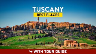 The Most Beautiful Places In TUSCANY Italy [upl. by Ydnirb290]