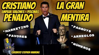 Cristiano Empuja Balones Piscinas Penaldo La Gran Mentira Del Futbol [upl. by Penman]