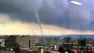 EF1 Tornado Hits Buffalo New York  Aug 5 2024 [upl. by Niwhsa]