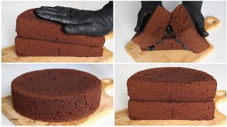 Easy Chocolate Sponge Cake  Chocolate Sponge Cake Recipe  Chocolate Sponge Cake Moist And Fluffy [upl. by Sela]