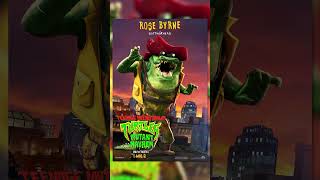 TEENAGE MUTANT NINJA TURTLES MUTANT MAYHEM New Character Posters [upl. by Nij]