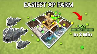 The Easiest Silverfish XP Farm Design for Minecraft 121 [upl. by Frederic]