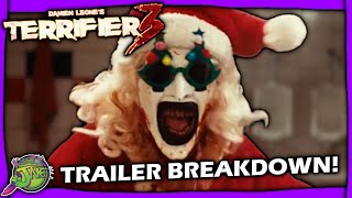 TERRIFIER 3 TEASER BREAKDOWN  Biblical Imagery Shower Scene  More [upl. by Deutsch649]